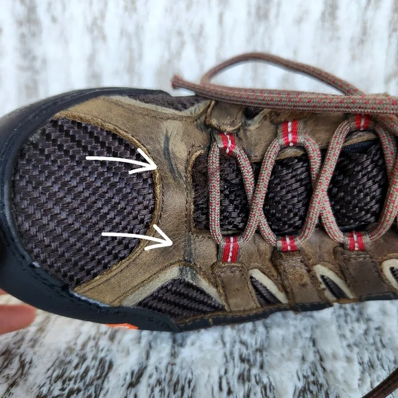 Merrell "Moab 2 Vent Mid Waterproof" Steel Toe Hiking Boot | Women's Size 9.5 - Picture 11 of 15